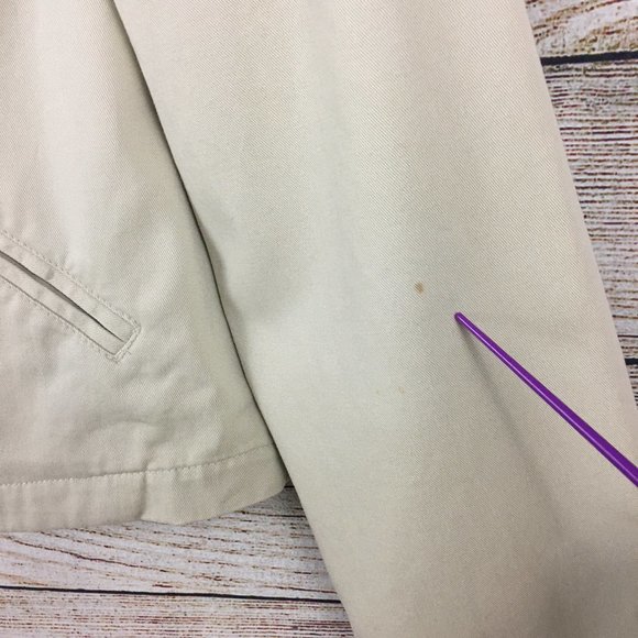 Old Navy Jacket Lightweight Flat Front Chino Style Women's Large - Picture 10 of 11